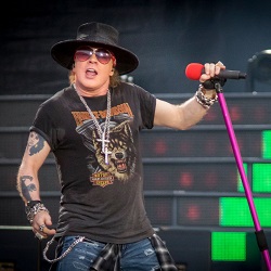 Axl Rose today in music history