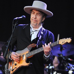 Bob Dylan today in music history