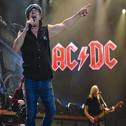 Brian Johnson today in music history