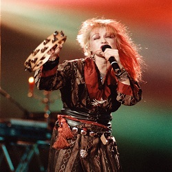 Cyndi Lauper today in music history
