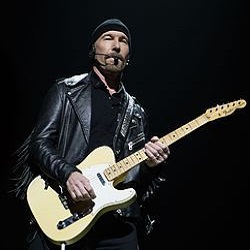 David Howell Evans The Edge today in music history