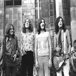 Jimmy Page Robert Plant John Paul Jones John Bonham 1968 today in music history