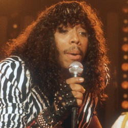 Rick James today in music history