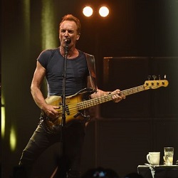 Sting today in music history