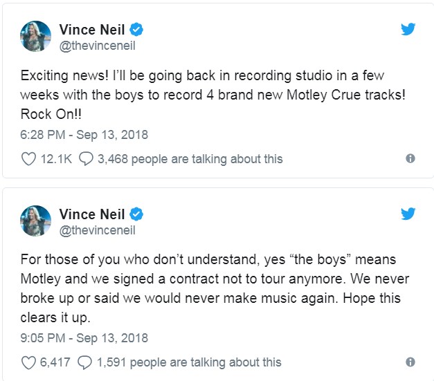 Vince Neil Twitter