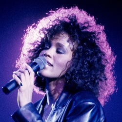 Whitney Houston today in music history