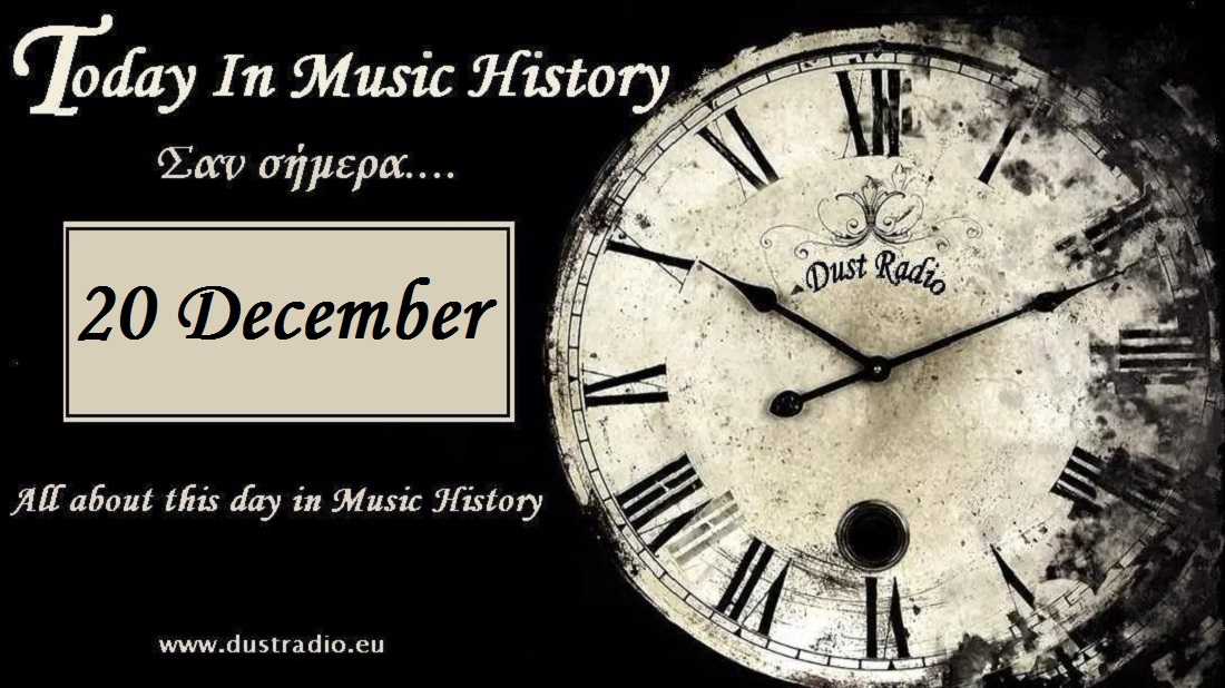 Today In Music History - 20 December
