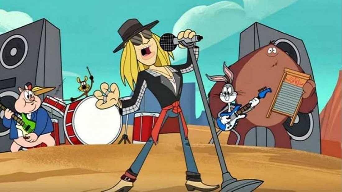 &Tau;&rho;&alpha;&gamma;&omicron;ύ&delta;&iota; &tau;&omicron;&upsilon; Axl Rose &sigma;&tau;&alpha;... Looney Toones (vid)