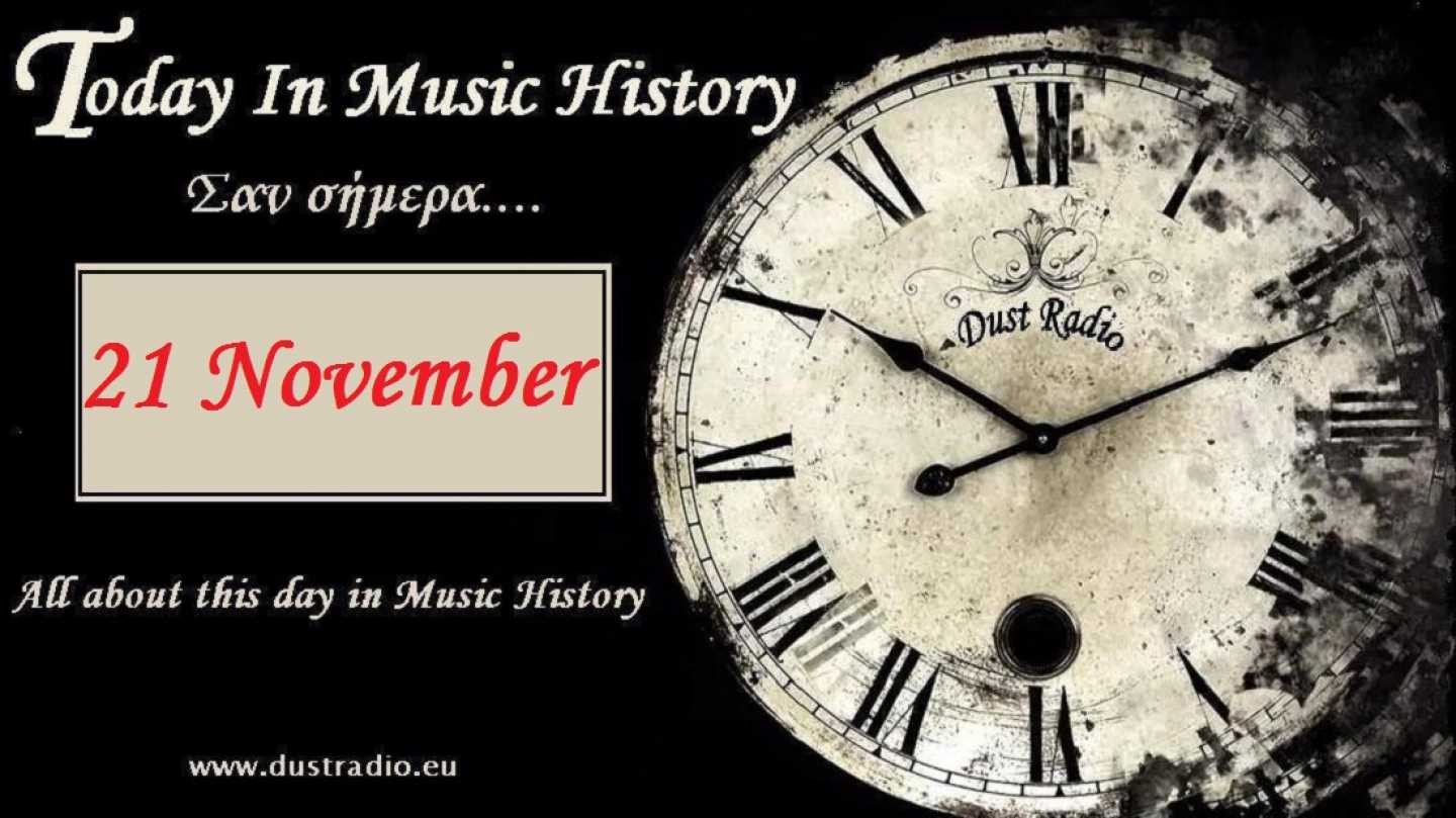 Today in Music History - 21 November