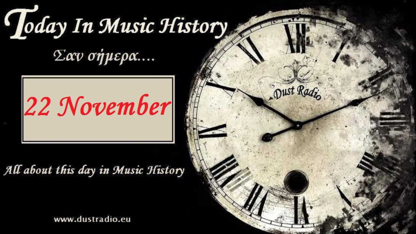 Today in Music History - 22 November